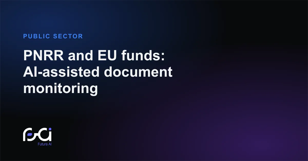 Futura AI — PNRR and EU funds: AI-assisted document monitoring